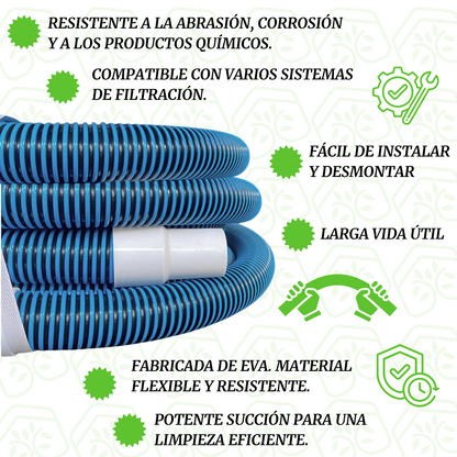 Manguera Para Alberca 12 M