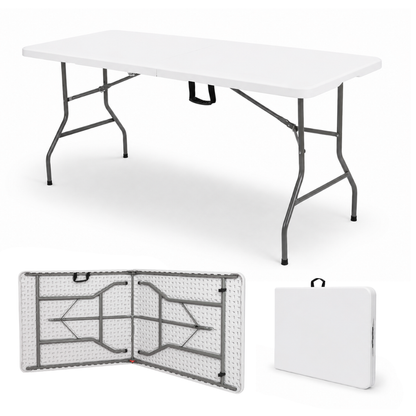 Mesa Plegable Blanca 1.80 M