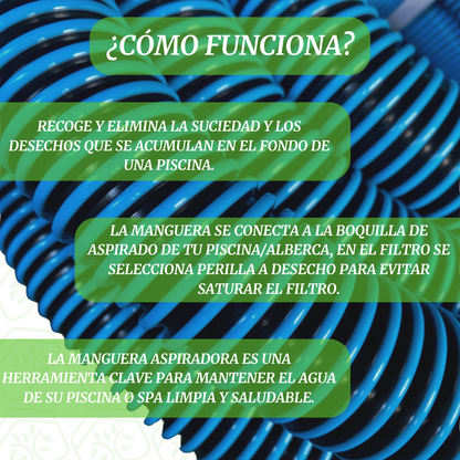 Manguera Para Alberca 12 M