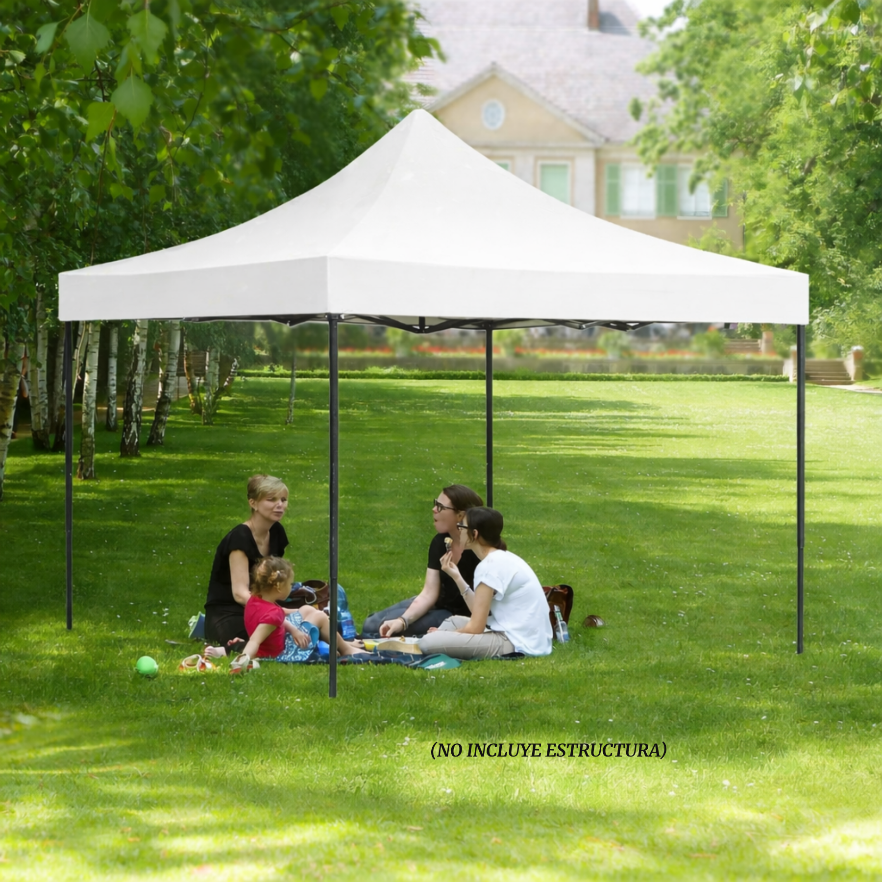 Repuesto De Toldo Blanco 3x3 M