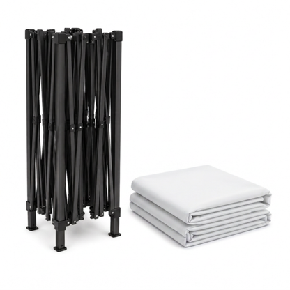 Carpa Plegable Blanca 3x4.5 M