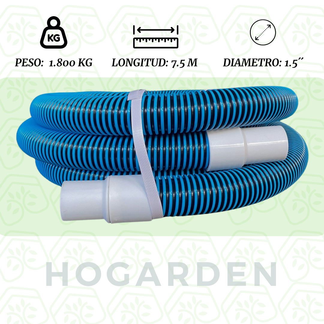 Manguera Para Alberca 7.5  M