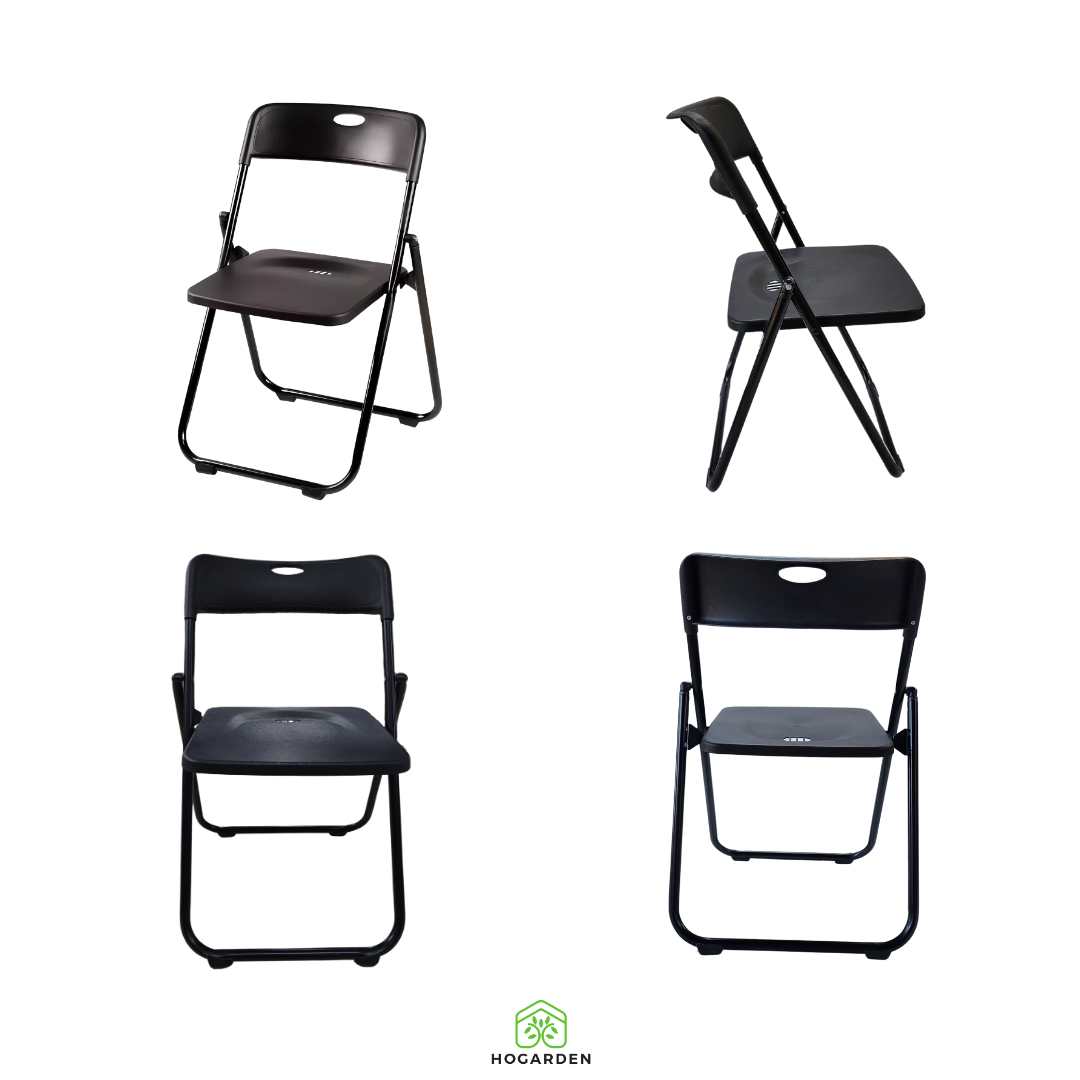 Silla Plegable Negra