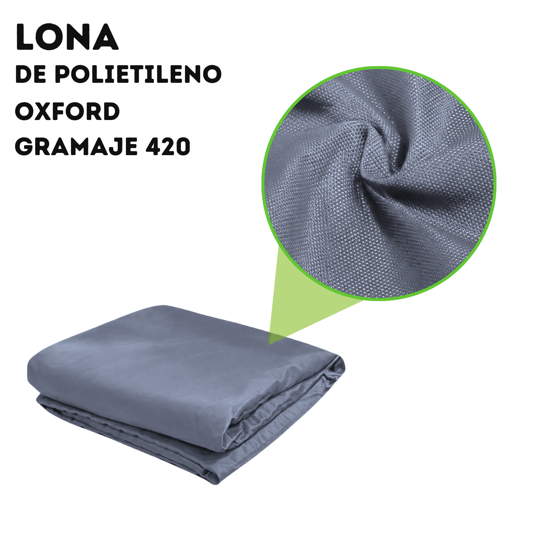 Repuesto De Toldo Gris 3x3 M
