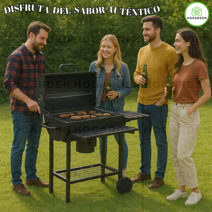 Asador Tipo Barril