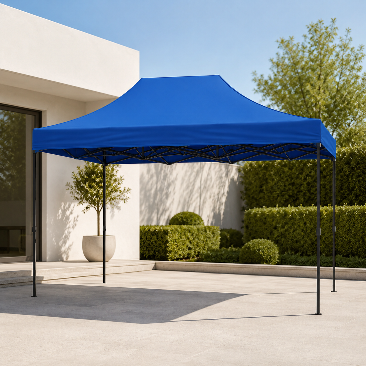 Carpa Plegable Azul 3x4.5 M