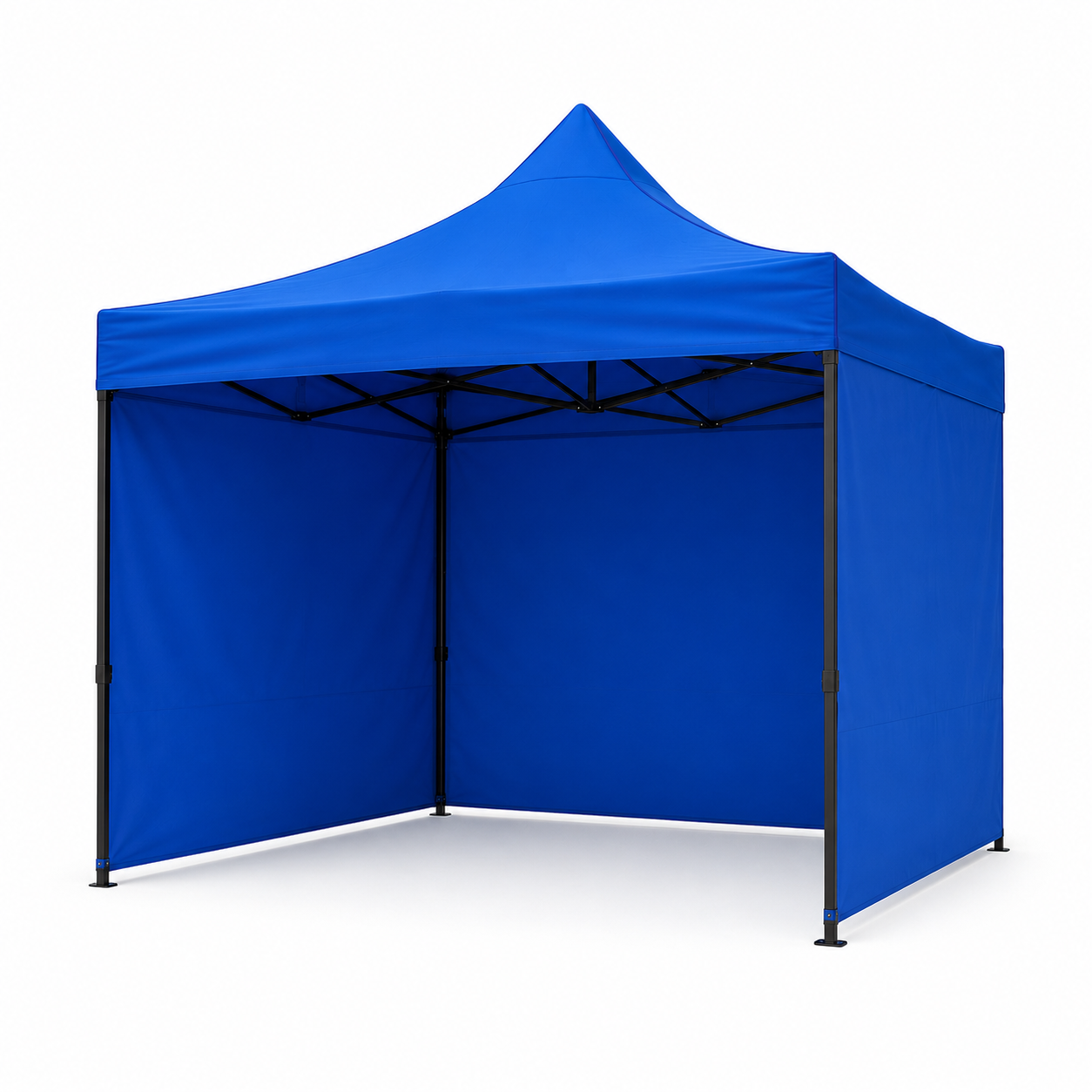 Carpa Plegable Azul 3x3 M Con Pared