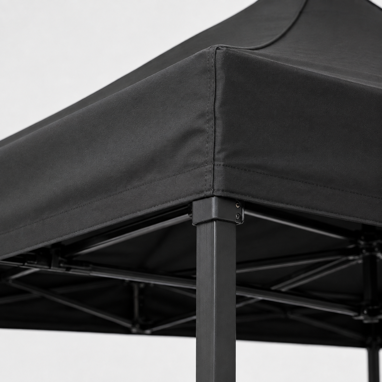 Carpa Plegable Negra 2x2 M