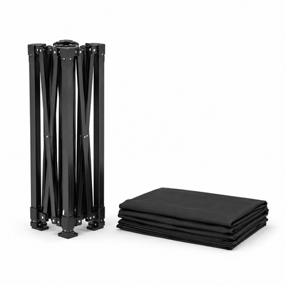 Carpa Plegable Negra 2x2 M