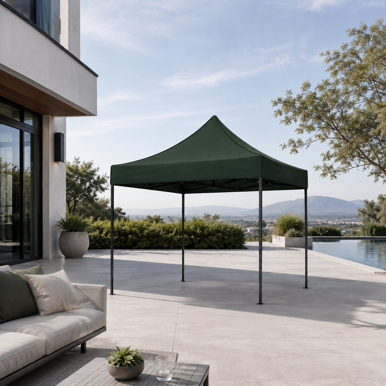 Carpa Plegable Verde 2x2 M