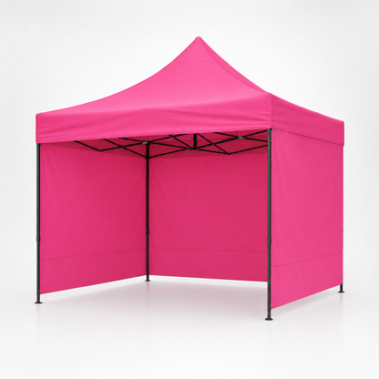 Carpa Plegable Rosa 3x3 M Con Pared