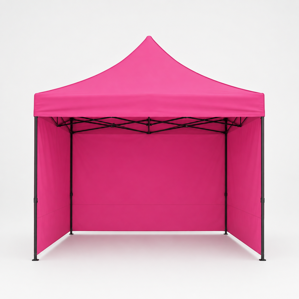 Carpa Plegable Rosa 3x3 M Con Pared