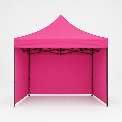 Carpa Plegable Rosa 3x3 M Con Pared