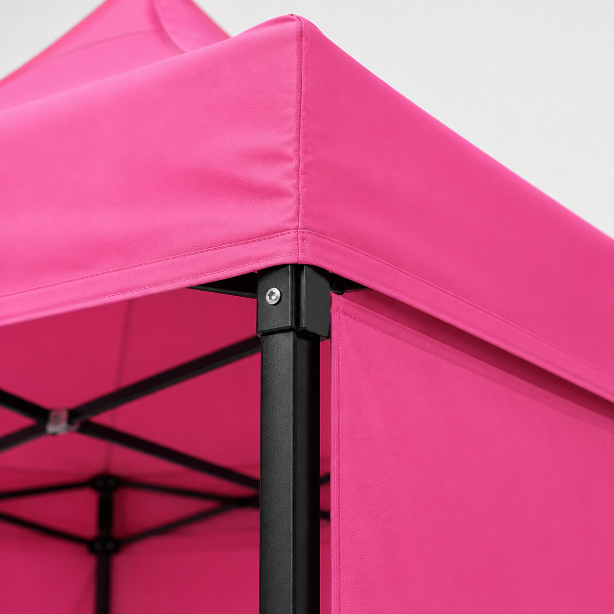 Carpa Plegable Rosa 3x3 M Con Pared