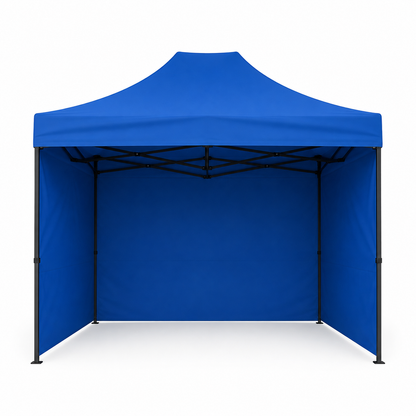 Carpa Plegable Azul 2x3 M Con Pared