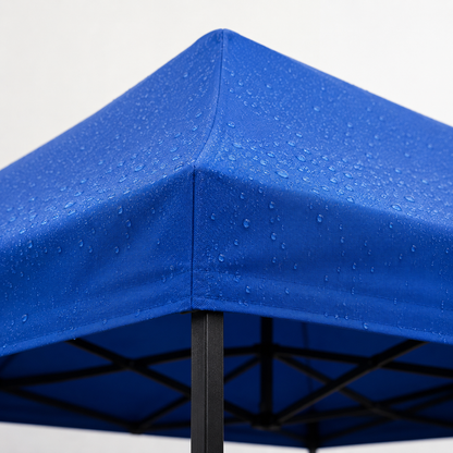 Carpa Plegable Azul 2x3 M Con Pared