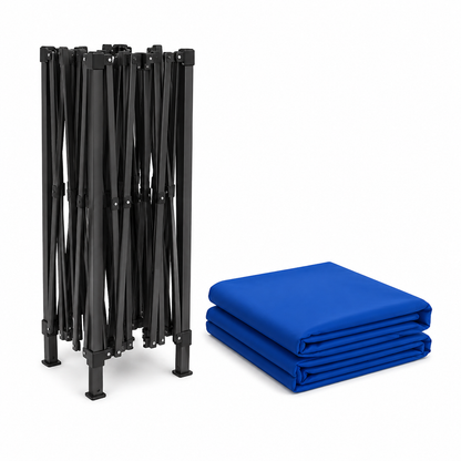 Carpa Plegable Azul 3x4.5 M