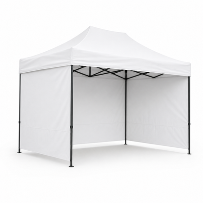 Carpa Plegable Blanca 2x3 M Con Pared