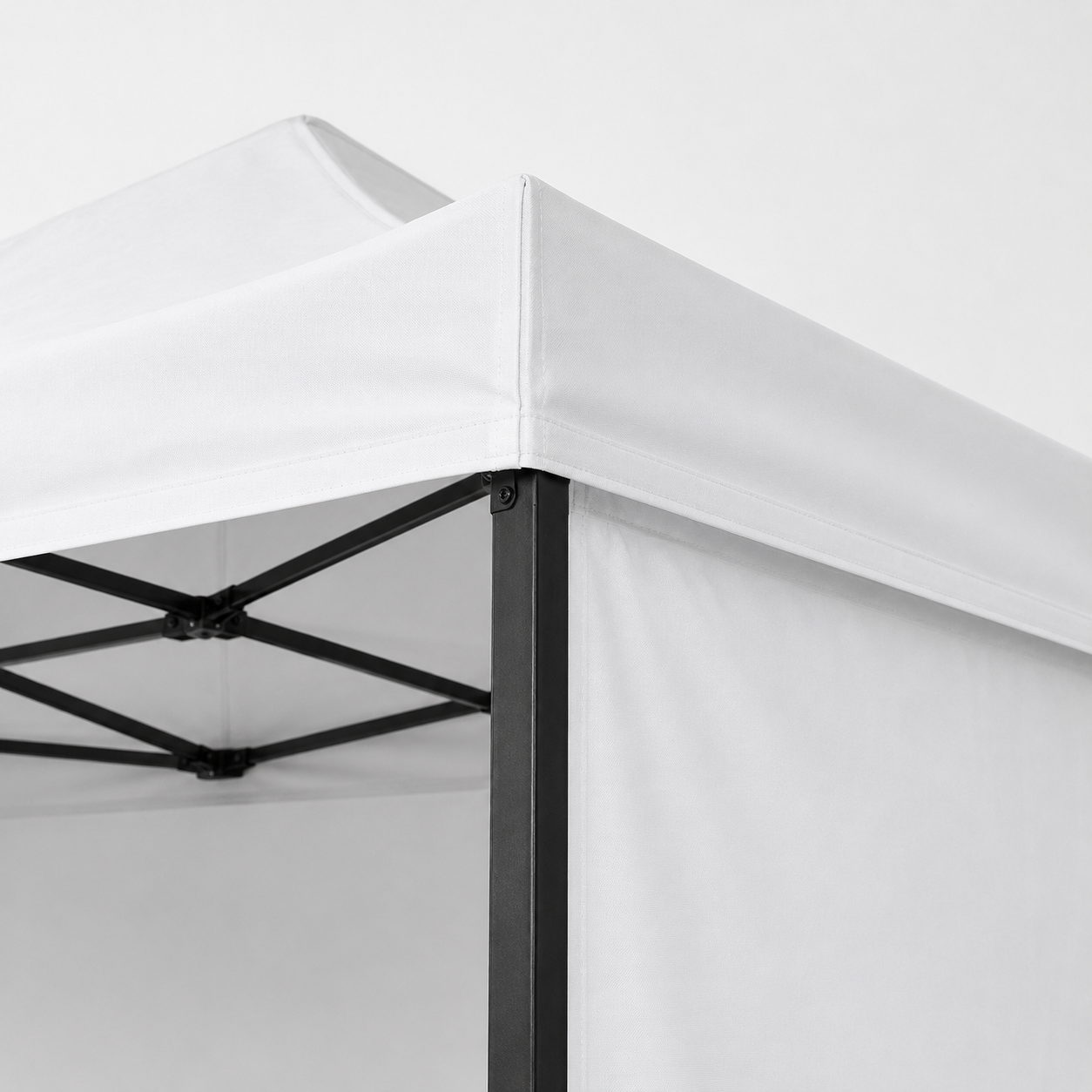 Carpa Plegable Blanca 2x3 M Con Pared