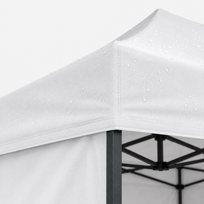 Carpa Plegable Blanca 2x3 M Con Pared