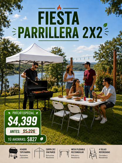 Fiesta Parrillera 2x2
