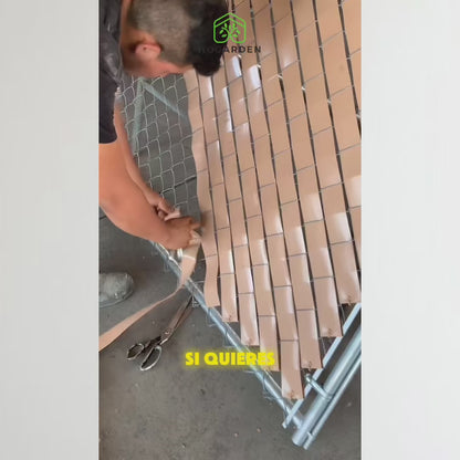 Cinta Rompeviento Beige Para Malla Ciclónica 10m2